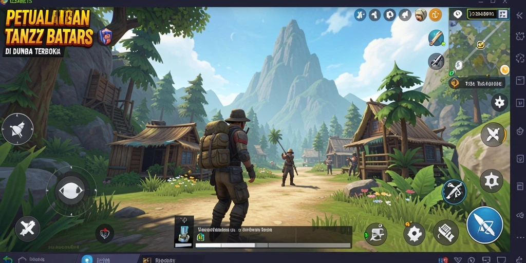 Tampilan gameplay menakjubkan di dunia terbuka 1234BETS.