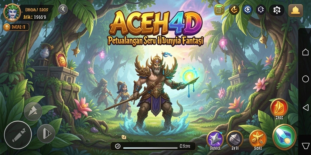 Tampilan gameplay seru di dunia petualangan ACEH4D.