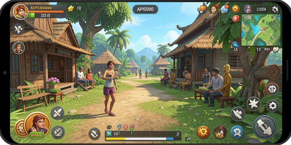 Pengalaman bermain game Casual yang menyenangkan dan interaktif.