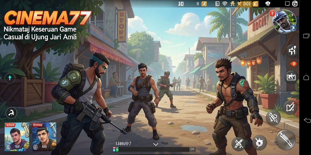 Tampilan gameplay yang mengasyikkan dan penuh variasi level.