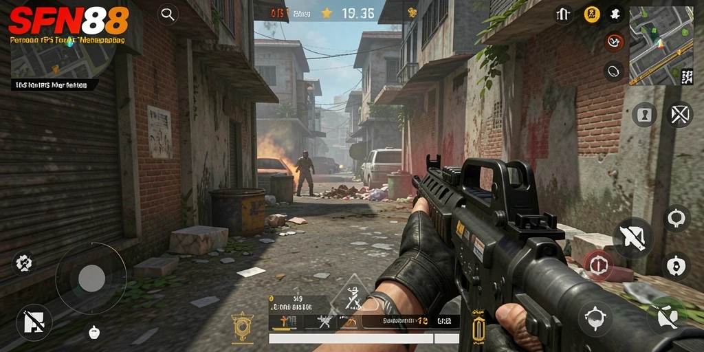 Tampilan gameplay mendebarkan dari SPN88 yang penuh aksi.