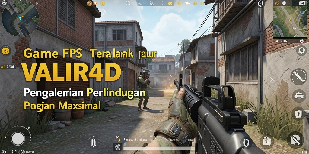 Tangkapan layar dari gameplay VALIR4D yang intens dan mendebarkan.