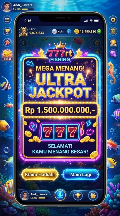 Screenshot saat mengunduh aplikasi di 777rt.